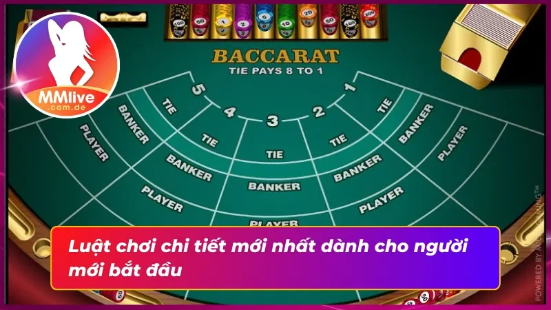 Baccarat MMLive - Tựa Game Casino Đình Đám Đỉnh Cao 3 Cập nhật toàn bộ luật chơi cơ bản của baccarat