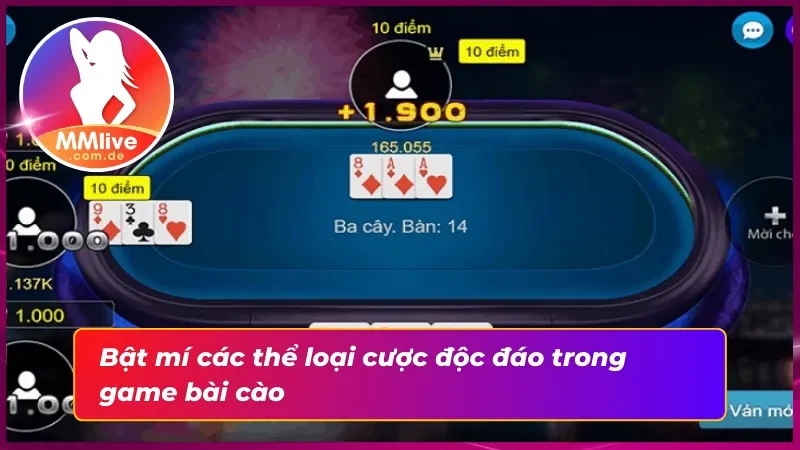 Bài Cào MMLIVE Là Game Bài Quốc Dân Khiến Cộng Đồng Dậy Sóng 3 Cược phụ trong bài cào: Những thể loại cược kịch tính không thể bỏ qua