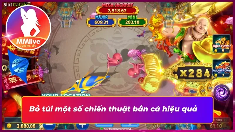 Khám Phá Bắn Cá MMLIVE Chất Lượng Đỉnh Cao Tại Nhà Cái 5 Một vài chiến thuật hiệu quả khi bắn cá