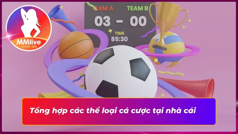 Bóng đá MMLive - Trải Nghiệm Cá Cược Thể Thao Đẳng Cấp 4 Tổng hợp các kèo cược bóng đá được yêu thích nhất