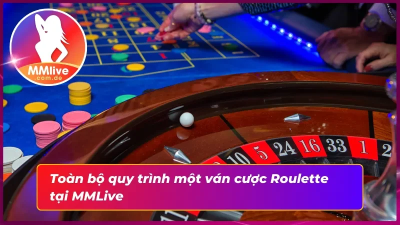 Nắm Vững Cách Chơi Roulette MMLive Từ A-Z Cho Tân Thủ 3 Quy trình vận hành ván cược Roulette