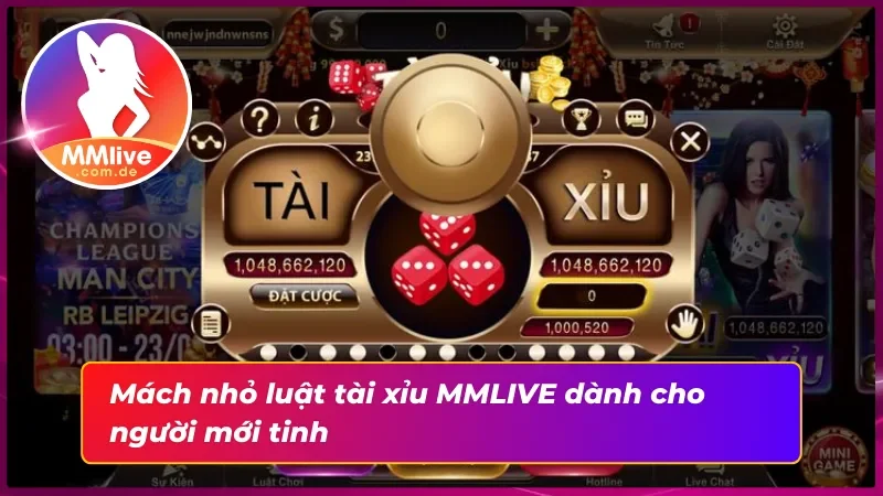 Khám Phá Tài Xỉu MMLIVE - Thăng Hoa Cảm Xúc Tuyệt Đỉnh 3 Luật chơi tài xỉu “đơn giản như đang giỡn”